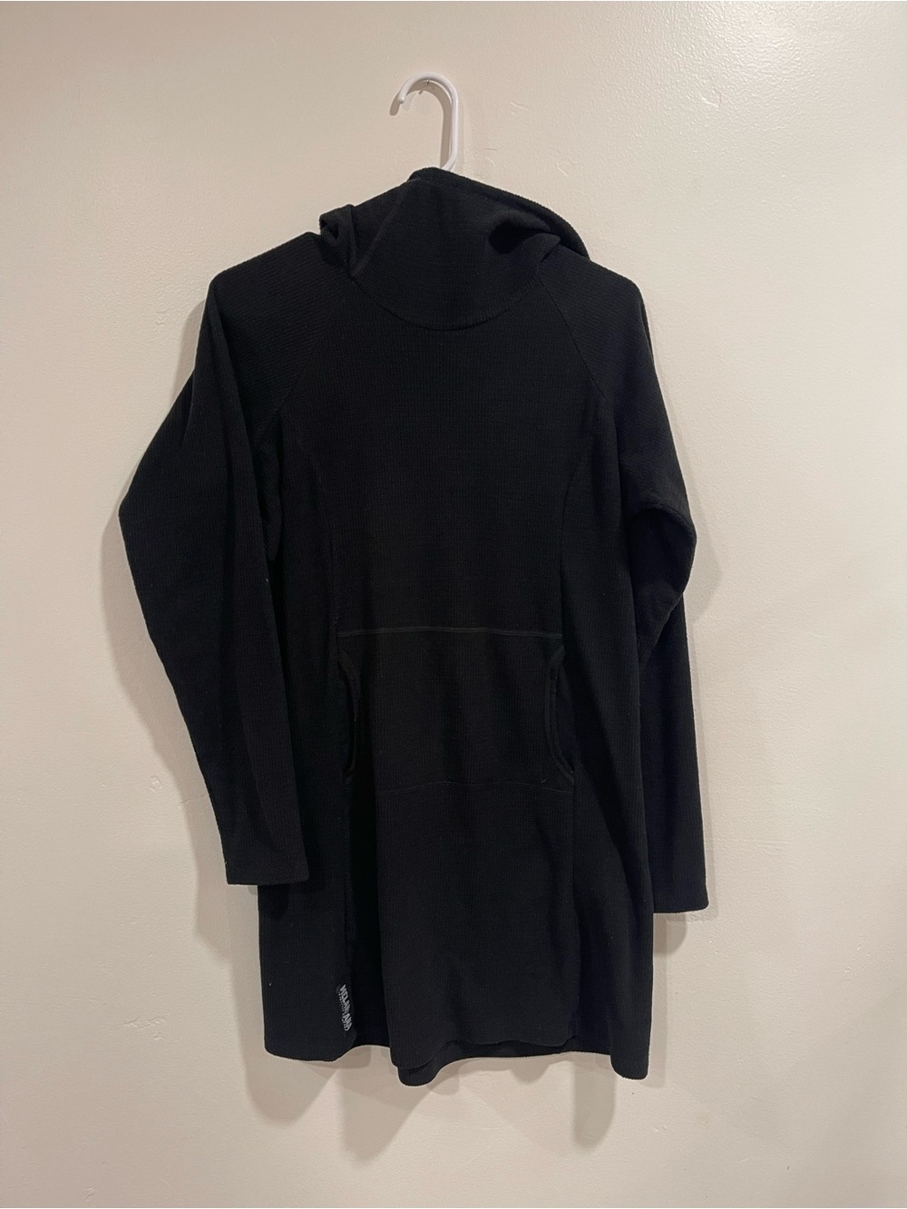 Women’s Black Hooded Melanzana Dress